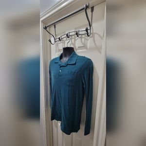 Croft & barrow long sleeve pocket polo